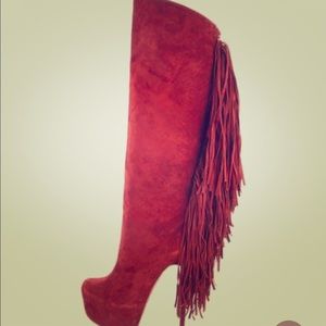 Christian Louboutin INTERLOPA Red Suede